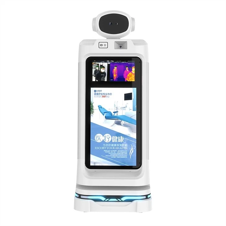 Temperature Measuring Robot